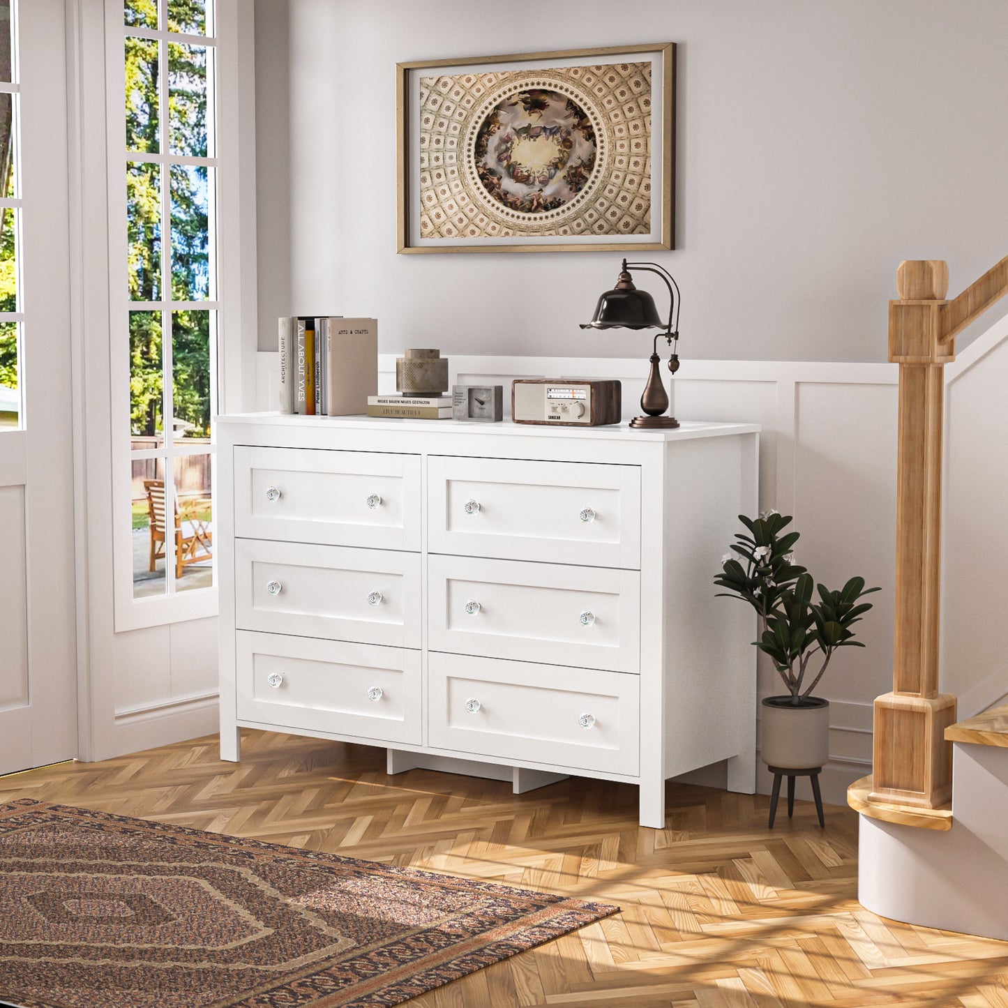 HAIOOU 6 Drawer Dresser for Bedroom