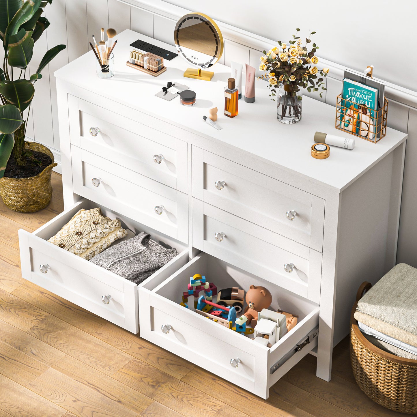 HAIOOU 6 Drawer Dresser for Bedroom