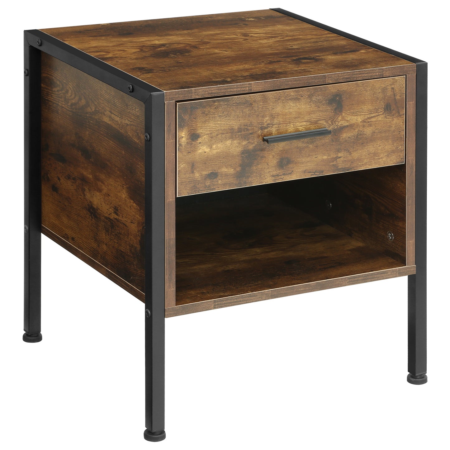 HAIOOU Nightstand, 2-Tier Bedside Table