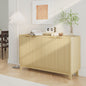 HAIOOU 57" Fluted Sideboard Buffet Cabinet
