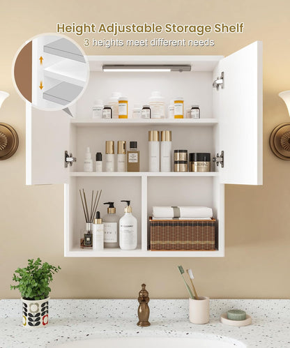 HAIOOU Bathroom Medicine Wall Cabinet