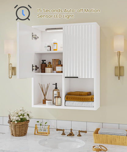 HAIOOU Bathroom Medicine Wall Cabinet