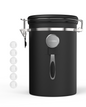 HAIOOU Large Coffee Canister, 38OZ Oversized Stainless Steel Coffee Bean Storage Container