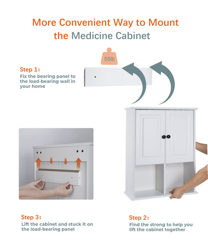 HAIOOU Bathroom Wall Cabinet