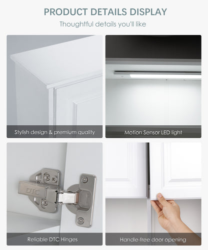 HAIOOU Bathroom Wall Cabinet